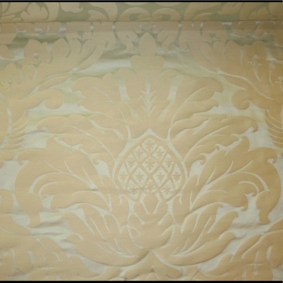 Beacon Hill Savannah Belle Ice Damask Fabric - Picture 2 of 16